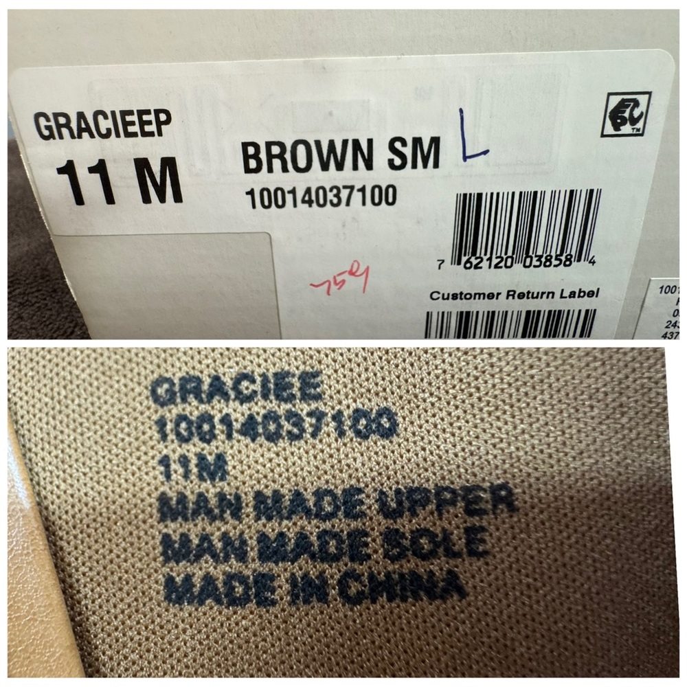Style & Co. Brown Knee-High Boots size 11 - Picture 10 of 10